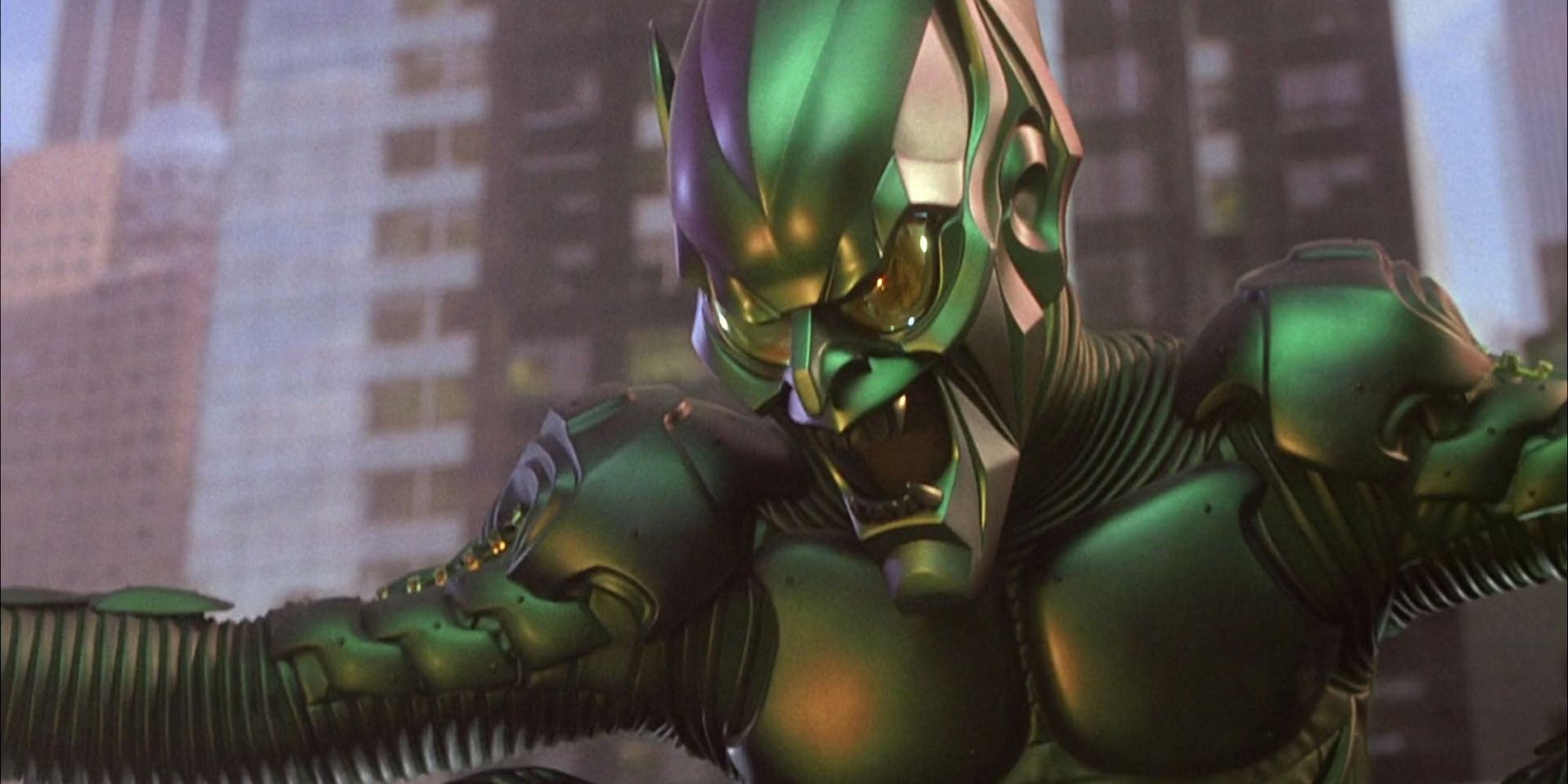 The Green Goblin attacks Times' Square