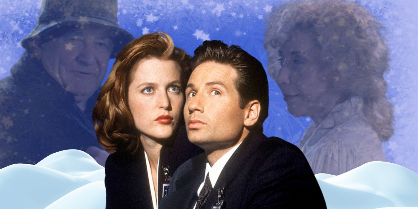 How the Ghosts Stole Christmas The X-Files Dana Scully Fox Mulder David Duchovny Gillian Anderson