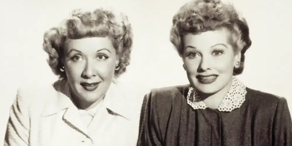 Ethel and Lucy from I love Lucy