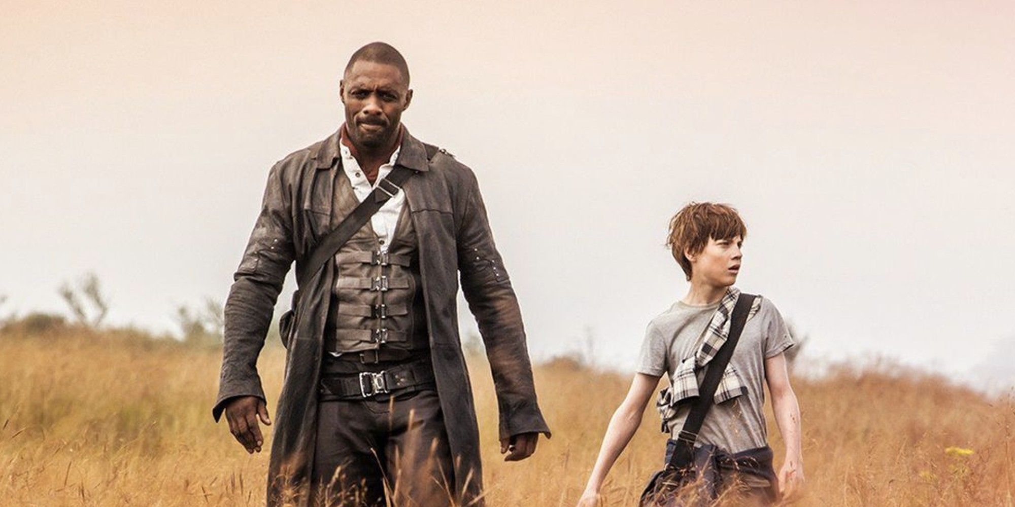 Idris Elba e Tom Taylor em 'A Torre Negra'