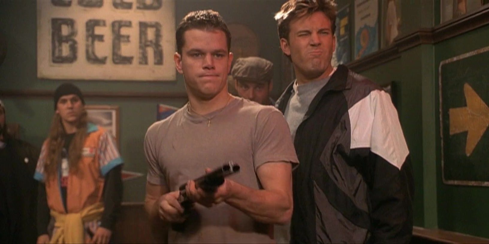 Matt Damon and Ben Affleck in 