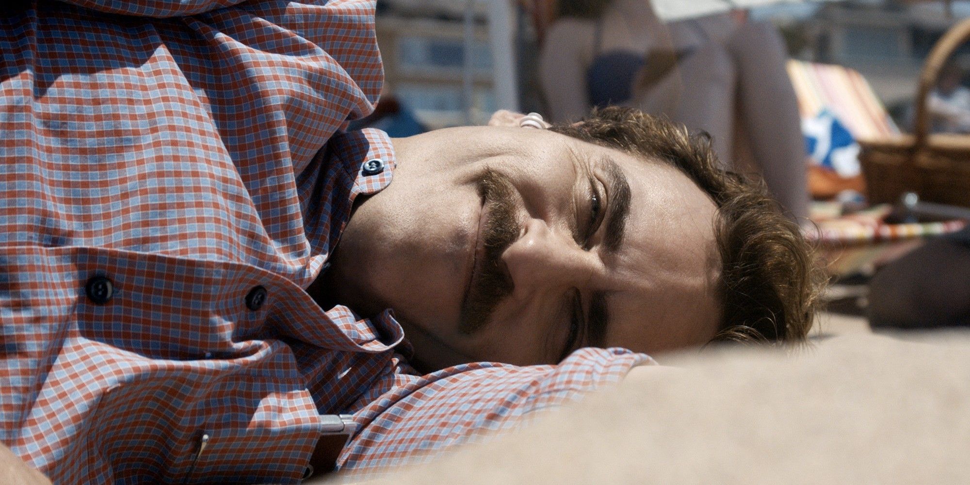 Joaquin Phoenix smiling in 'Her'