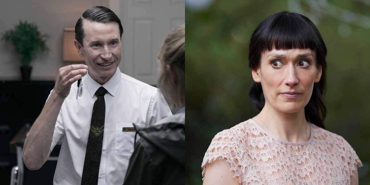 Jonathan Aris and Sian Clifford side by side 