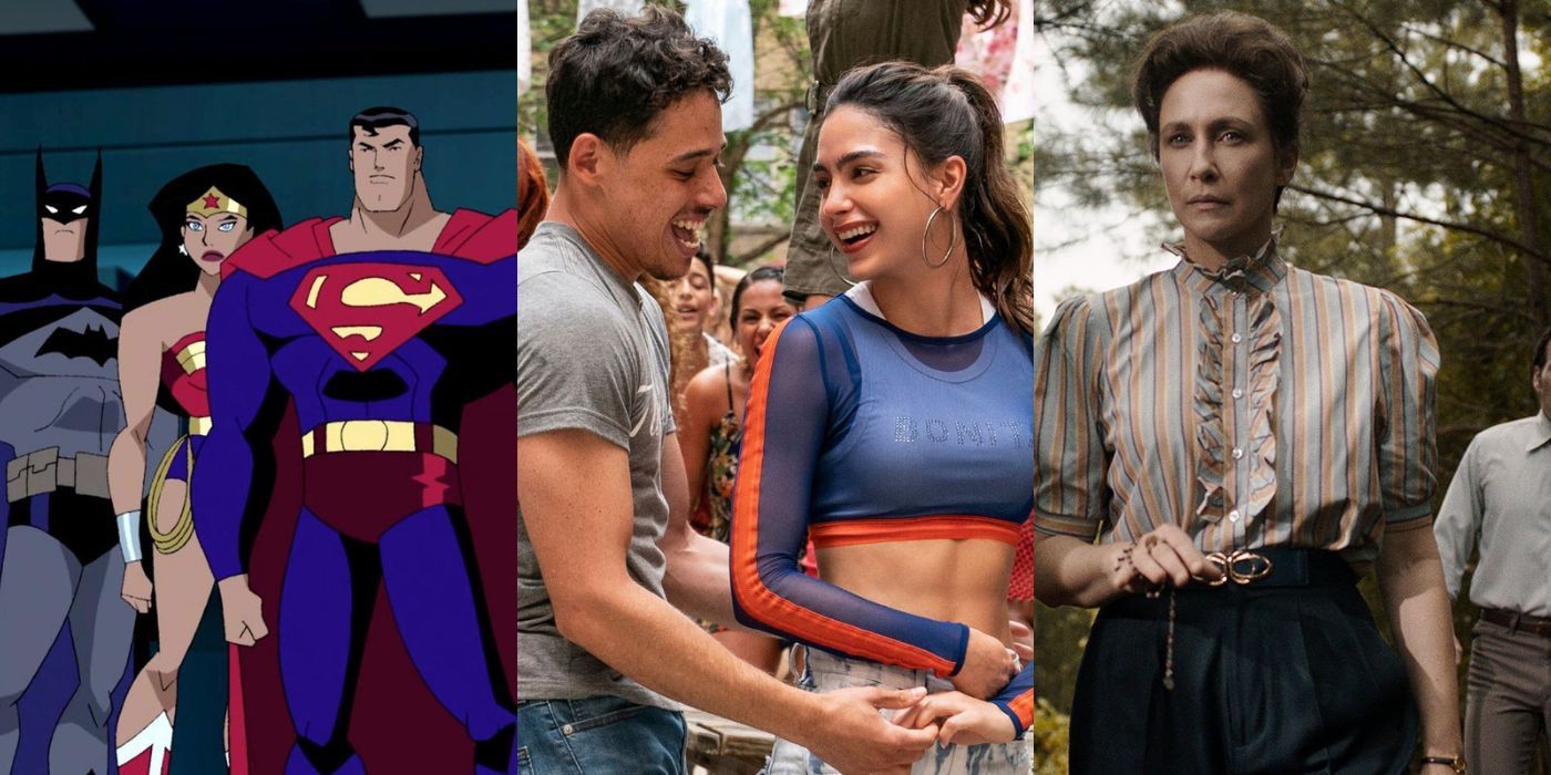 Stills from Justice League, In the Heights, The Conjuring: The Devil Made Me Do It