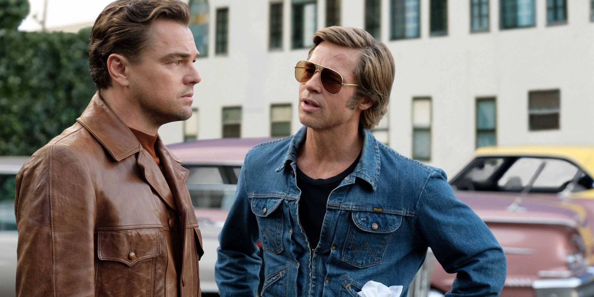 Leonardo DiCaprio et Brad Pitt dans 'Il était une fois à Hollywood'.