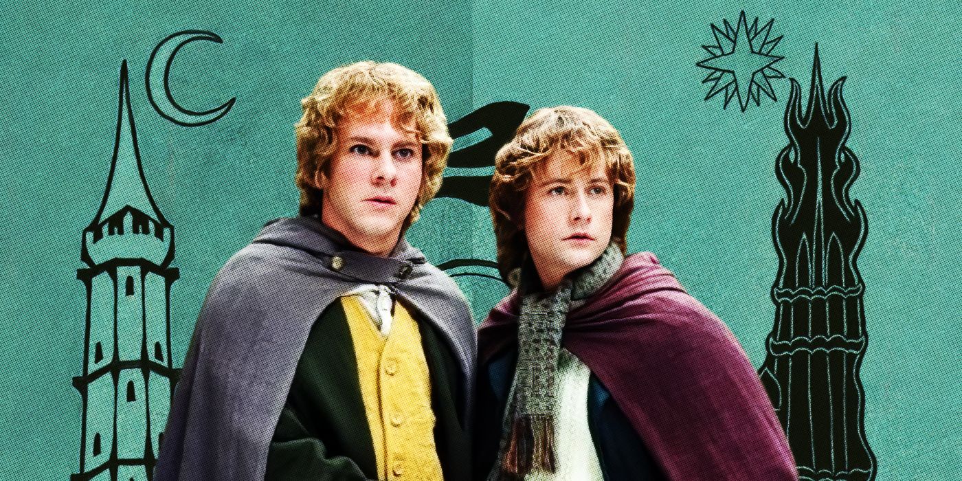 Merry and Pippin in Lord of the Rings