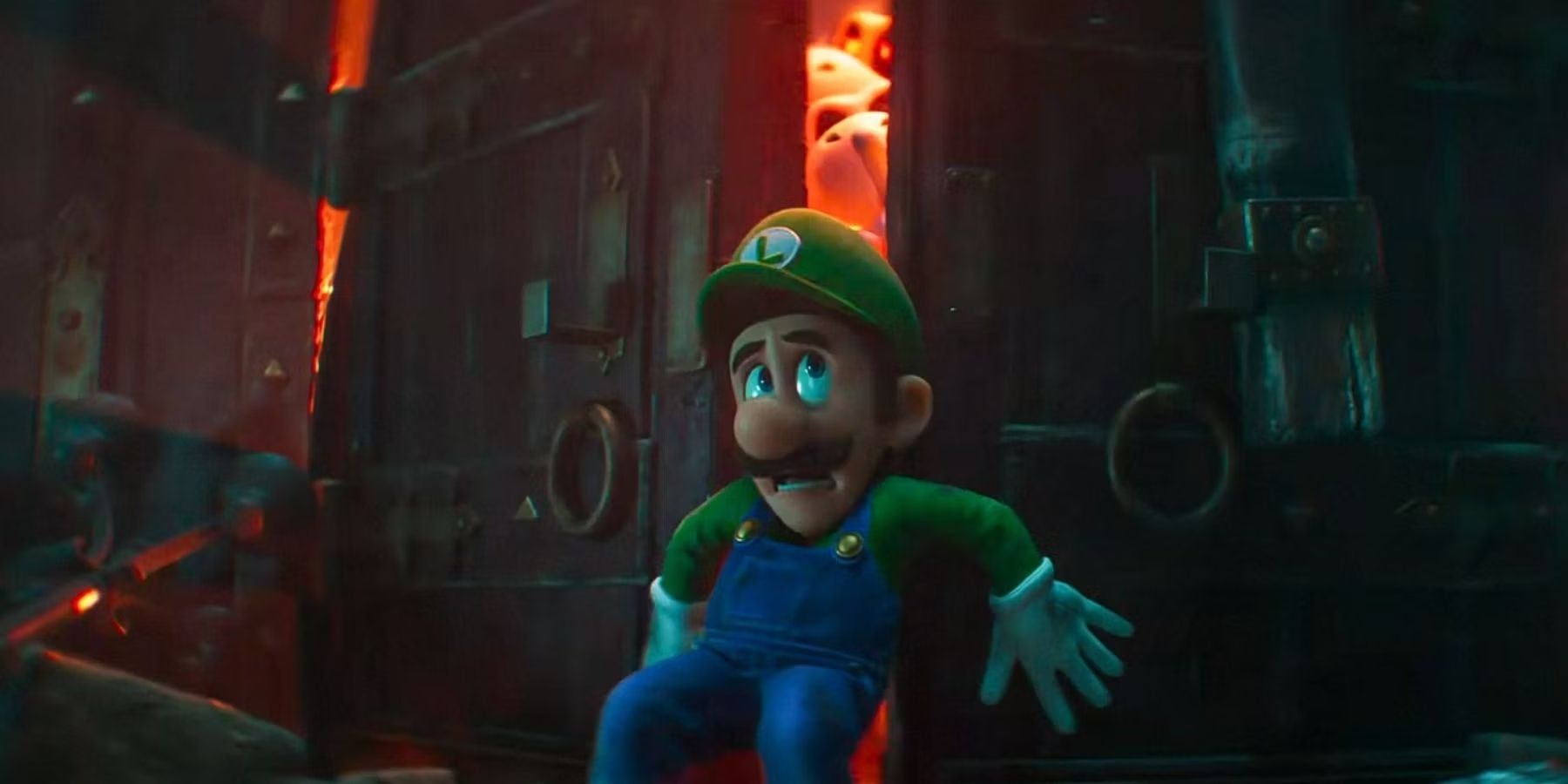 Luigi's Mansion in The Super Mario Bros. Movie