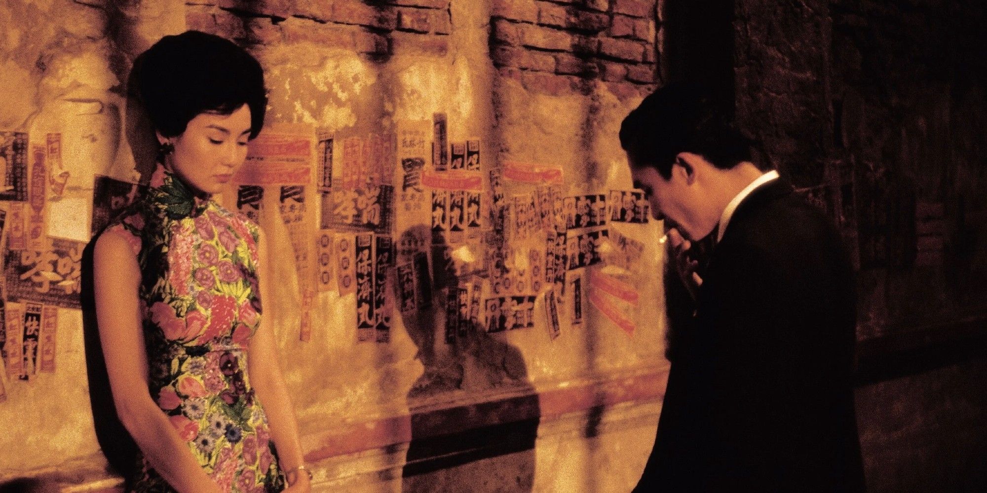 Maggie Cheung e Tony Chiu-Wai Leung em 'In the Mood for Love' (2000)