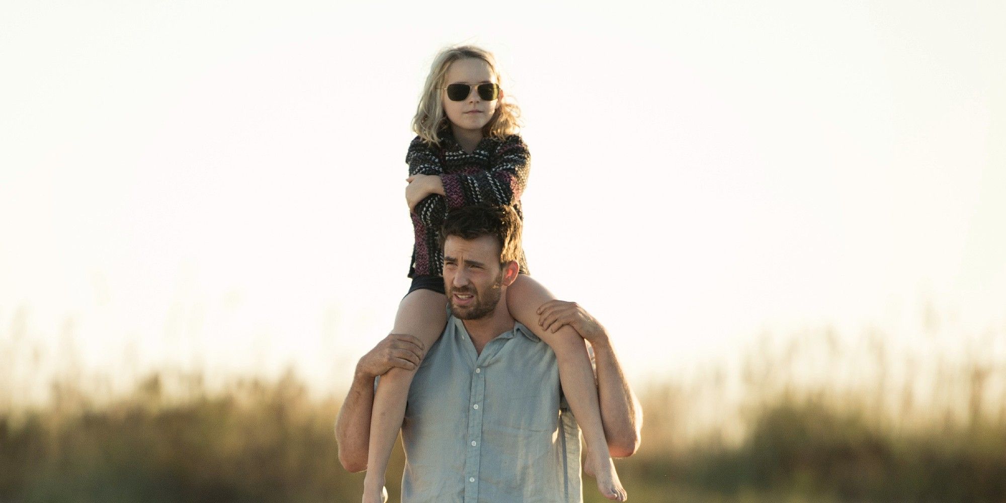 Mckenna Grace and Chris Evans in 'Gifted'