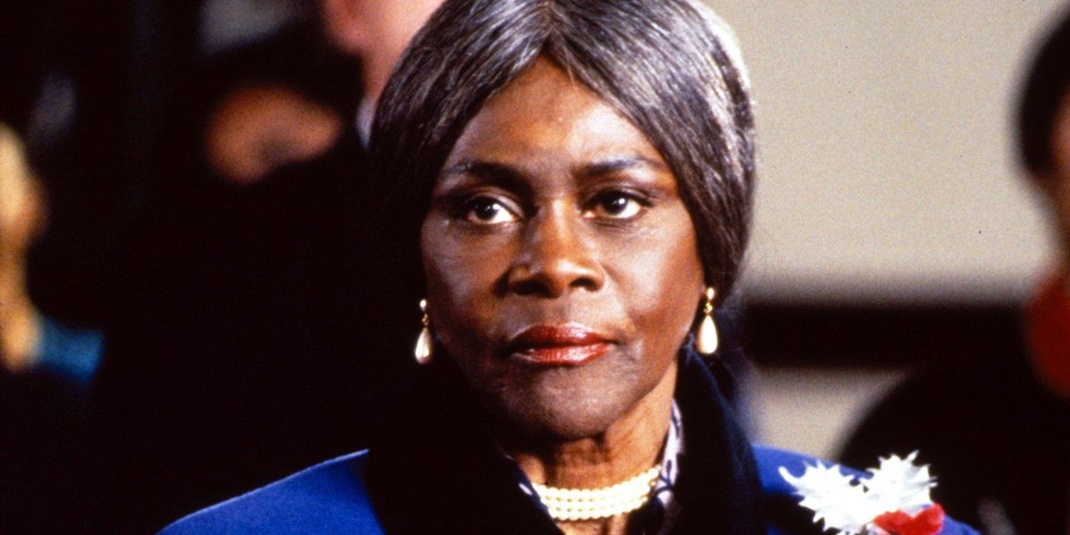 Cicely Tyson as Ms. Ebenita Scrooge in Ms. Scrooge