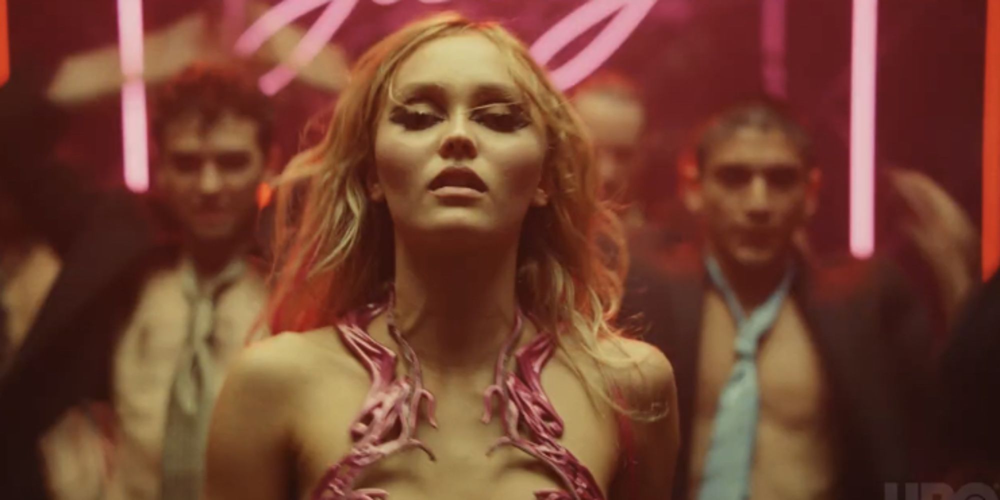 Lily Rose Depp as Jocelyn performing in The Idol