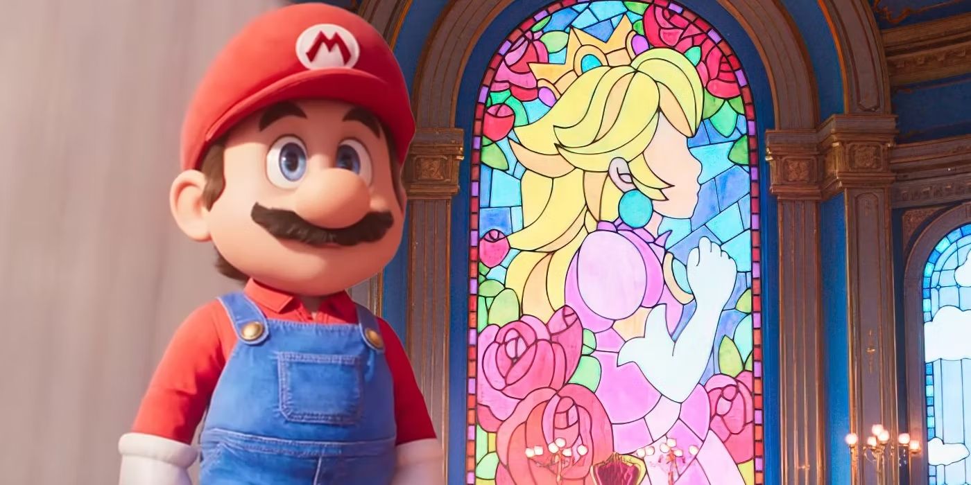 Peach's Castle Film Super Mario Bros