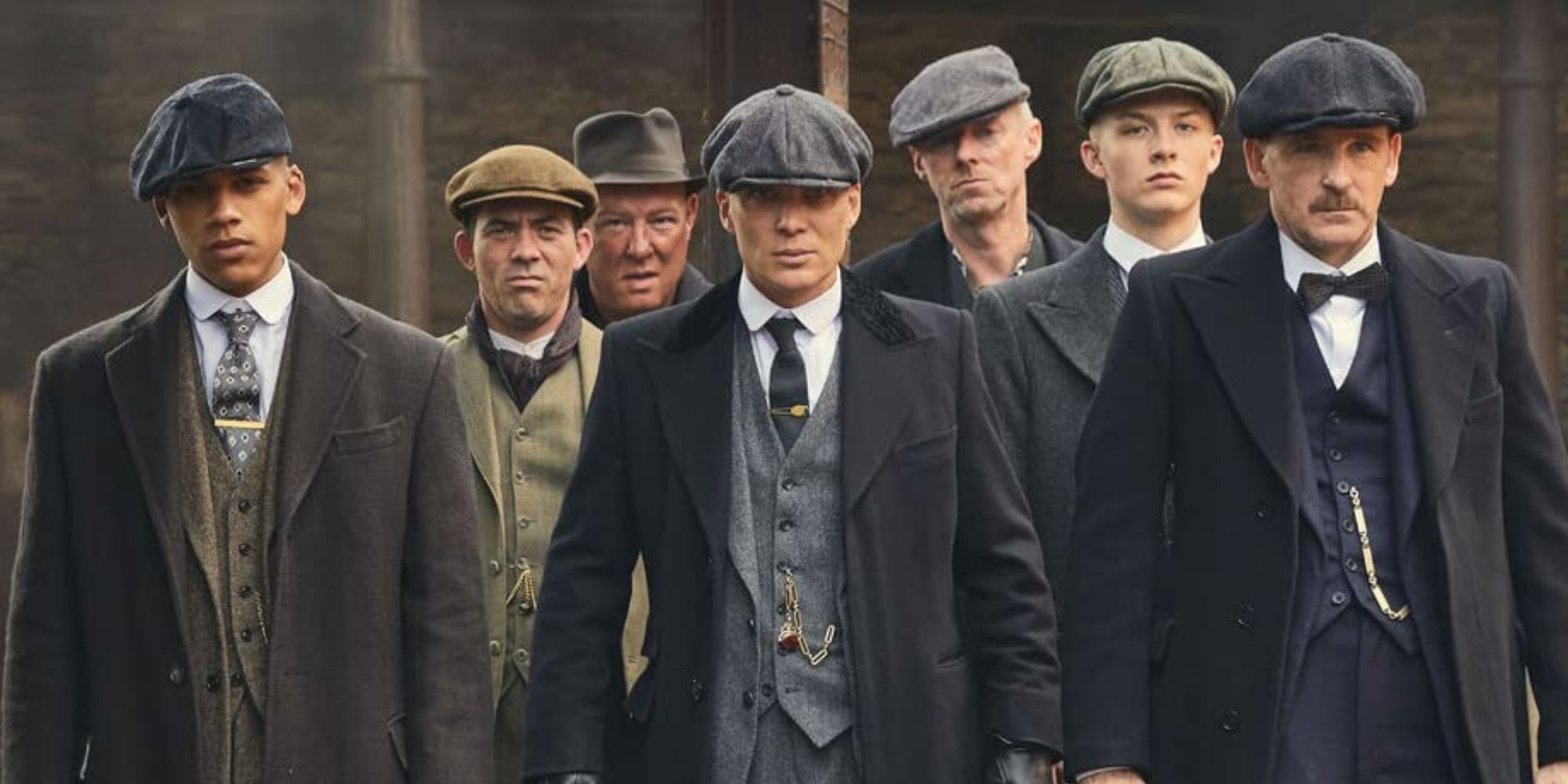 Peaky Blinders Cast Including Thomas Shelby, Arthur Shelby, Johnny Dogs, Charlie, and Finn