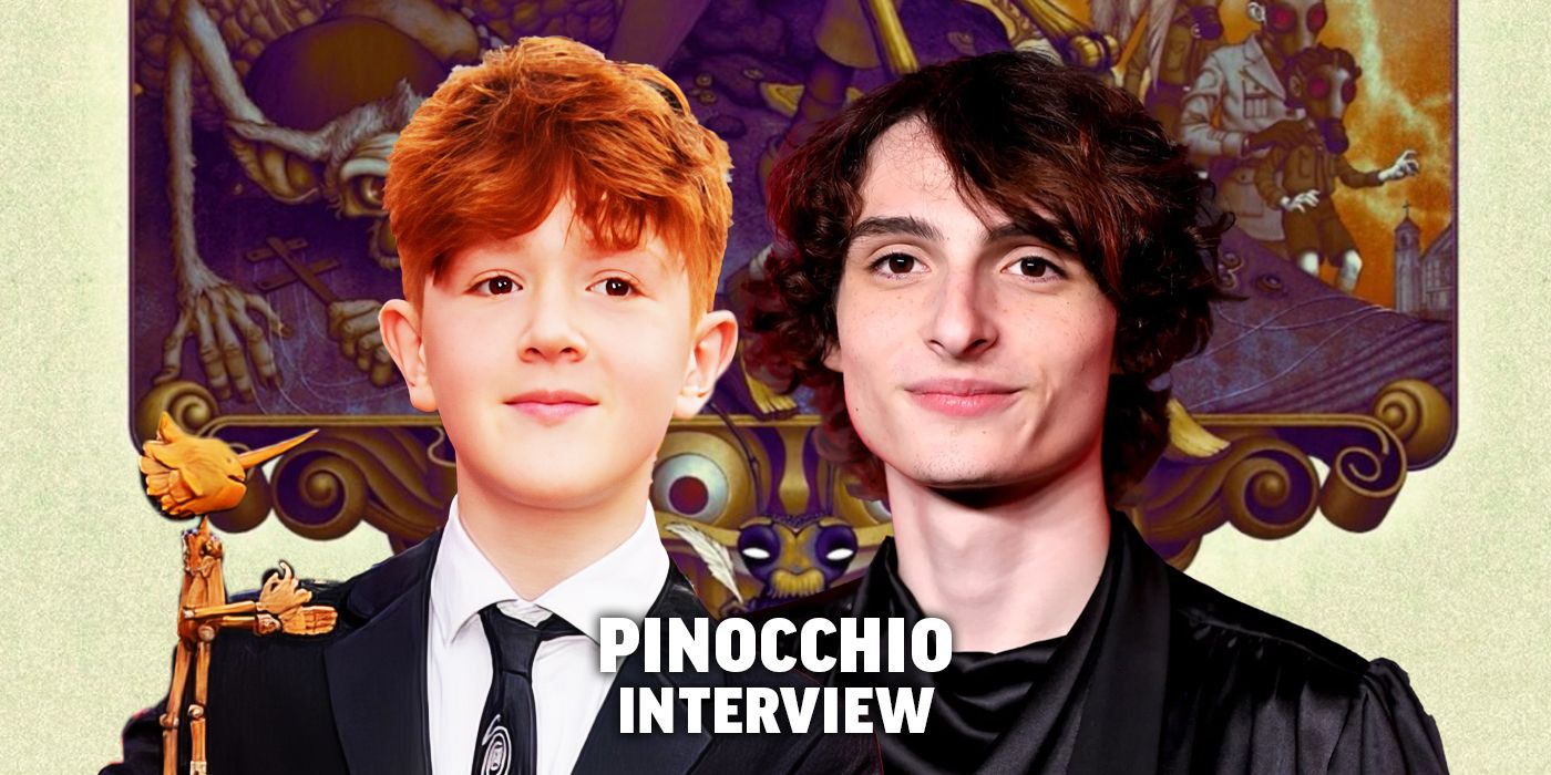 PINOCCHIO-interview-Gregory-Mann-(Voice-of-Pinocchio-&-Carlo)-&-Finn-Wolfhard-(Voice-of-Candlewick)-Feature