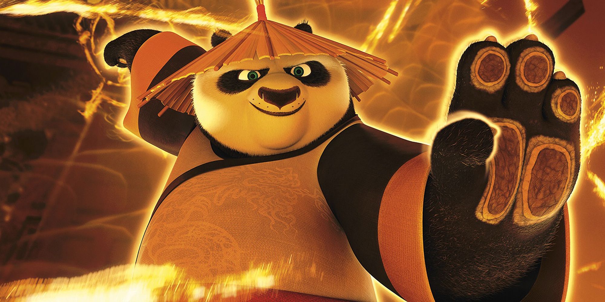 Po melakukan kung fu di Kung Fu Panda 3 (2016)
