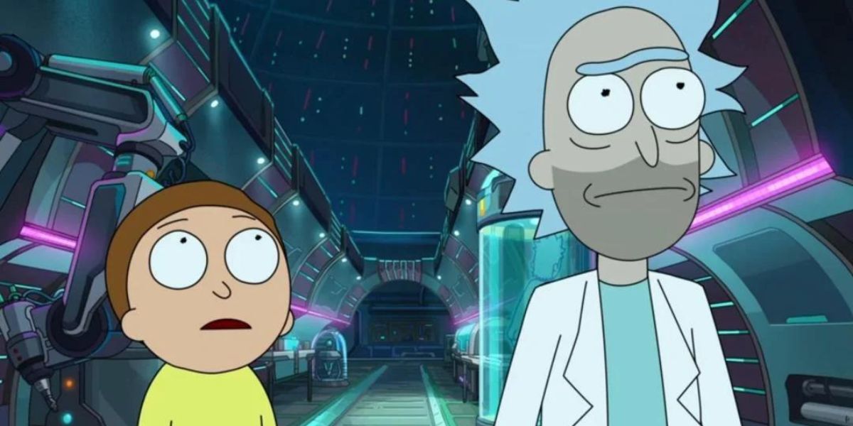 Rick and Morty in the Season 6 finale of Rick and Morty