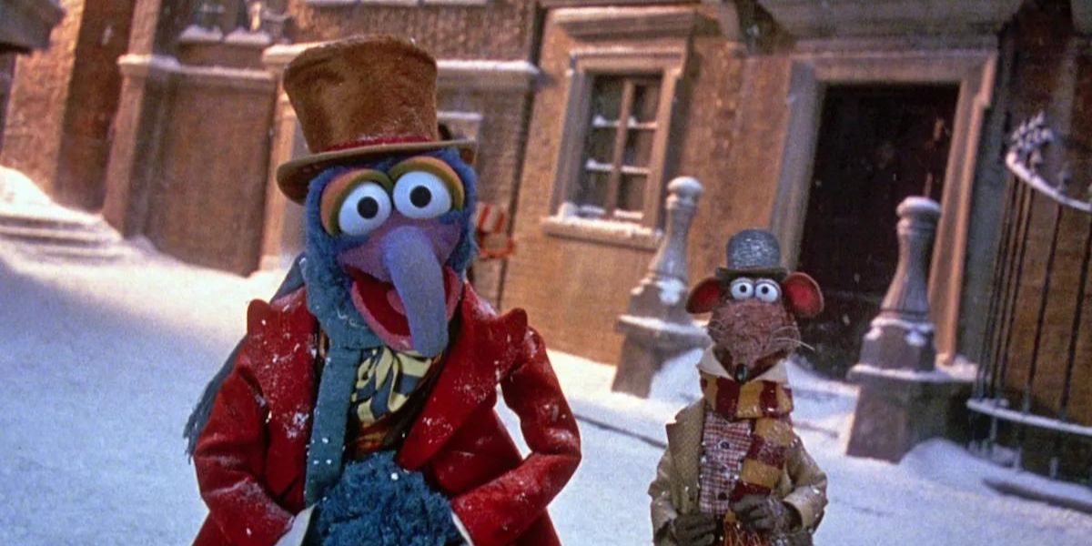 Gonzo and Rizzo in The Muppets A Christmas Carol