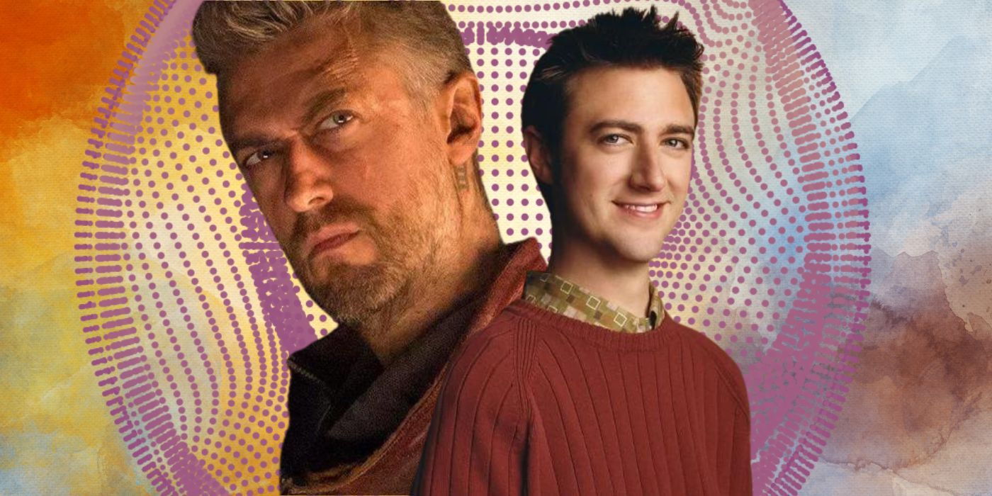 Sean Gunn as Kraglin from Guardians of the Galaxy and Kirk from Gilmore Girls