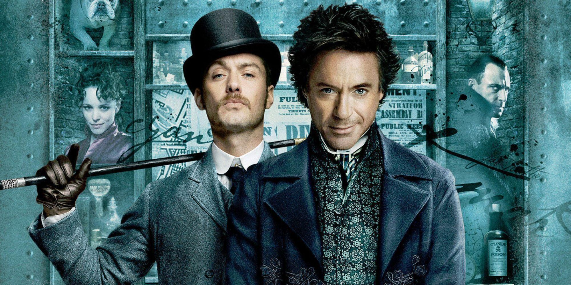 Promotional image for 'Sherlock Holmes: A Game of Shadows'