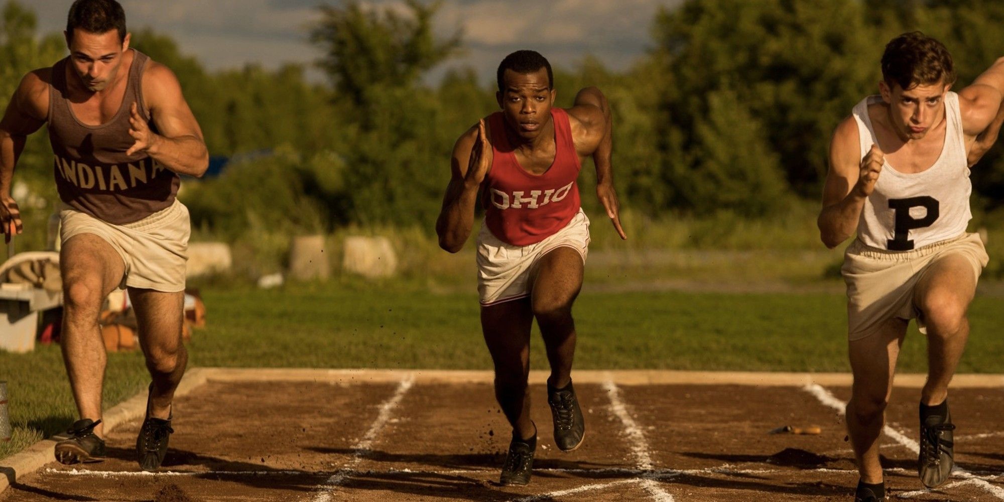 Stephan James running in 'Race'