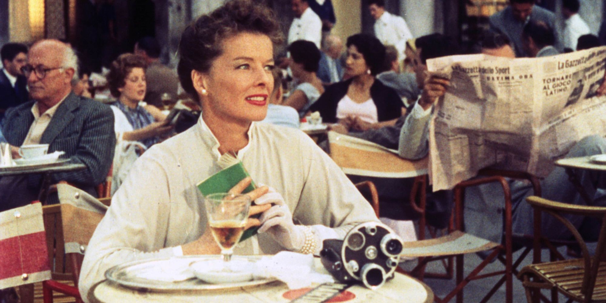 Katharine Hepburn como Jane Hudson em Verão - 1955