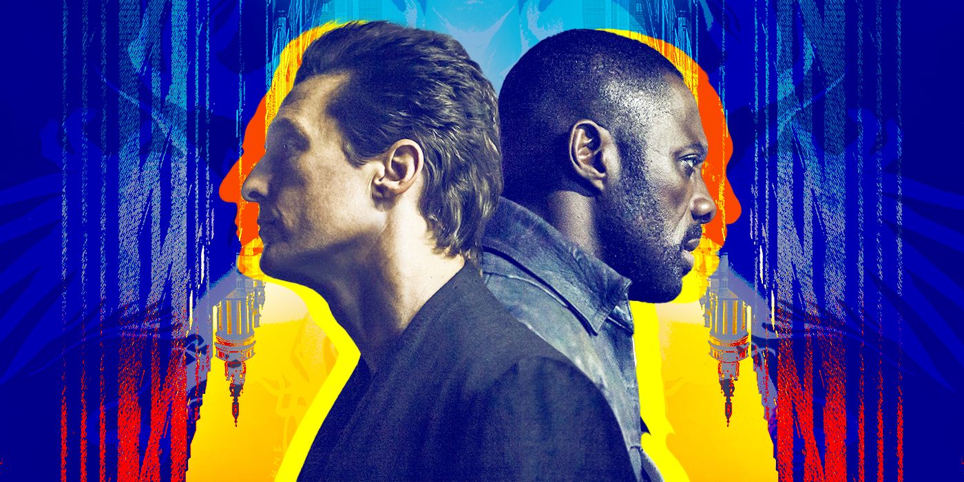 Idris Elba and Matthew McConaughey in The Dark Tower movie