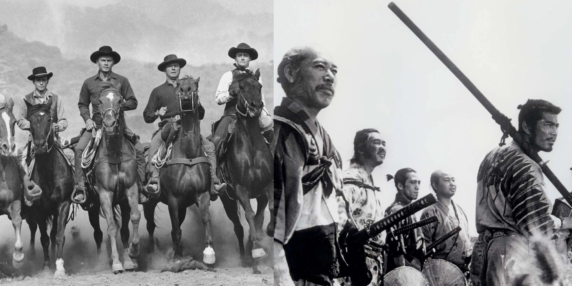 'The Magnificent Seven' and 'Seven Samurai'