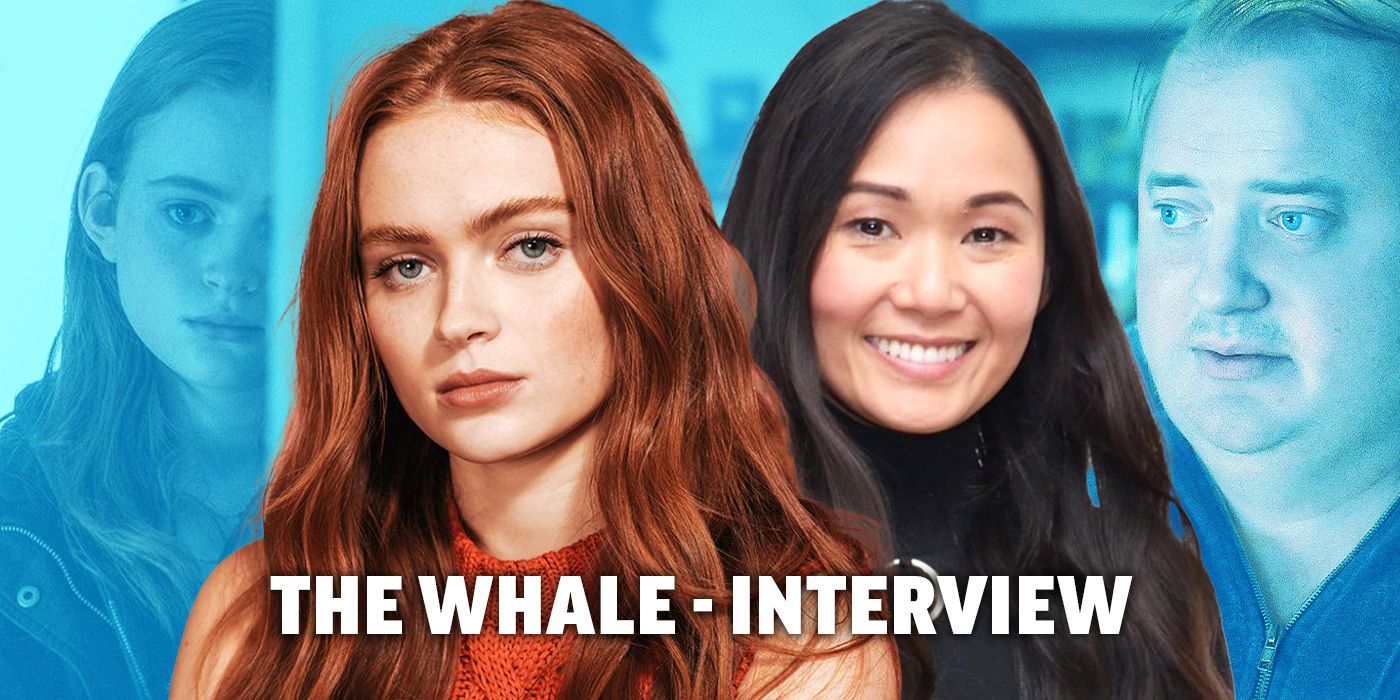 Sadie Sink and Hong Chau Talk The Whale