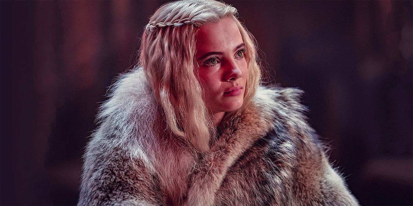 Freya Allan as Ciri in The Witcher Season 2