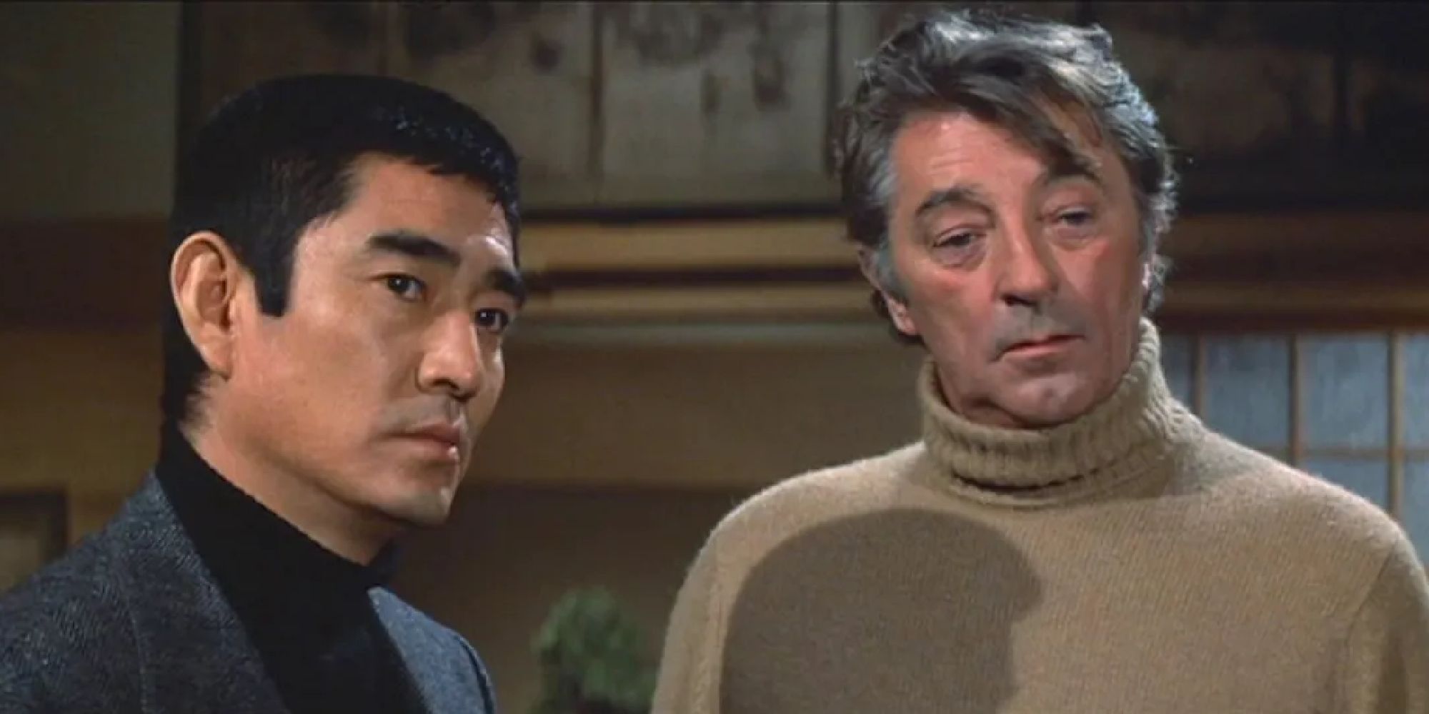 Robert Mitchum in The Yakuza - 1974