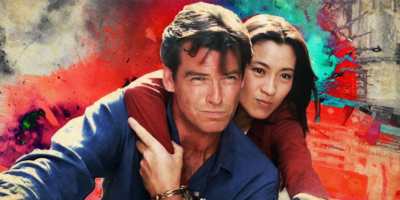 Tomorrow-Never-James-Bond-Wai-Lin-Pierce-Brosnan-Michelle-Yeoh-Bond Girl Ian-Fleming-Eon-Productions-Roger-Spottiswoode