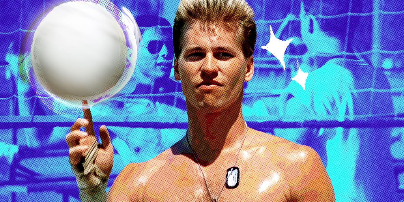 Top Gun Val Kilmer Lt. Tom Iceman Beach Volleyball Scene