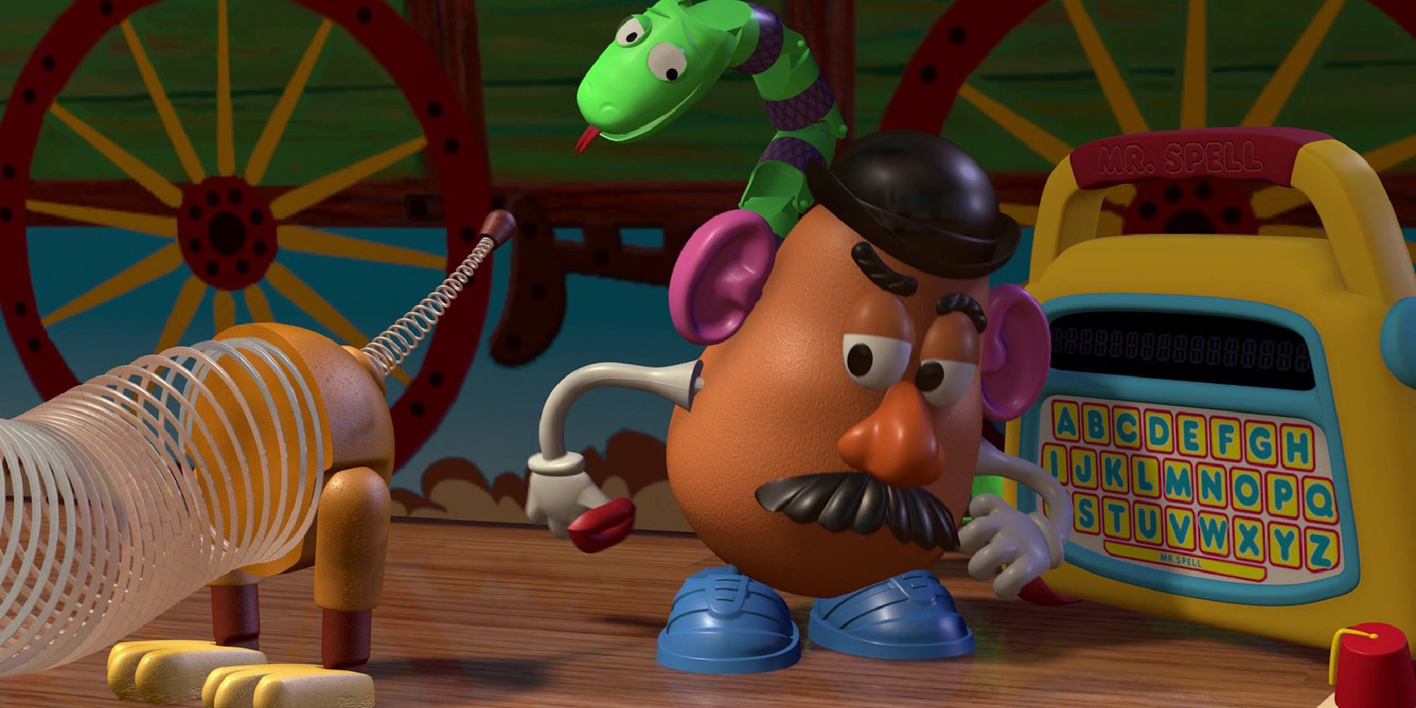 Mr. Potato Head Miming 