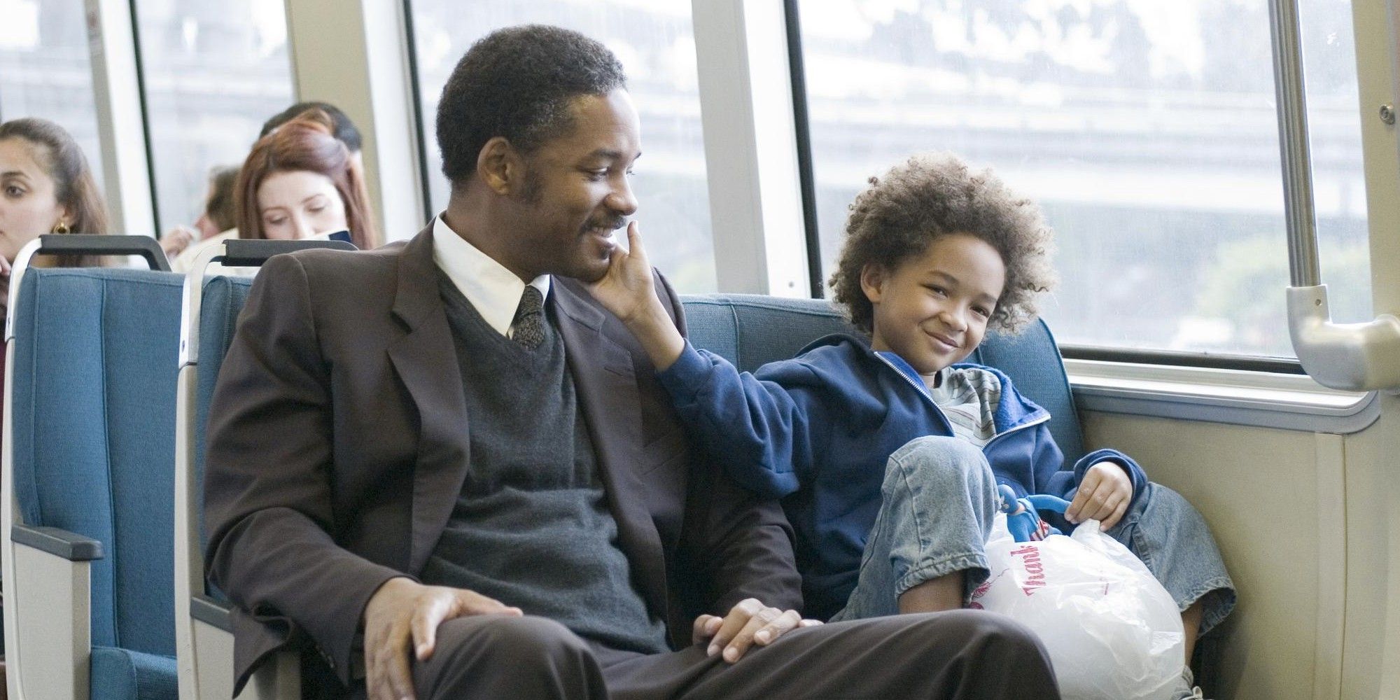Will and Jaden Smith in 'The Pursuit of Happyness'