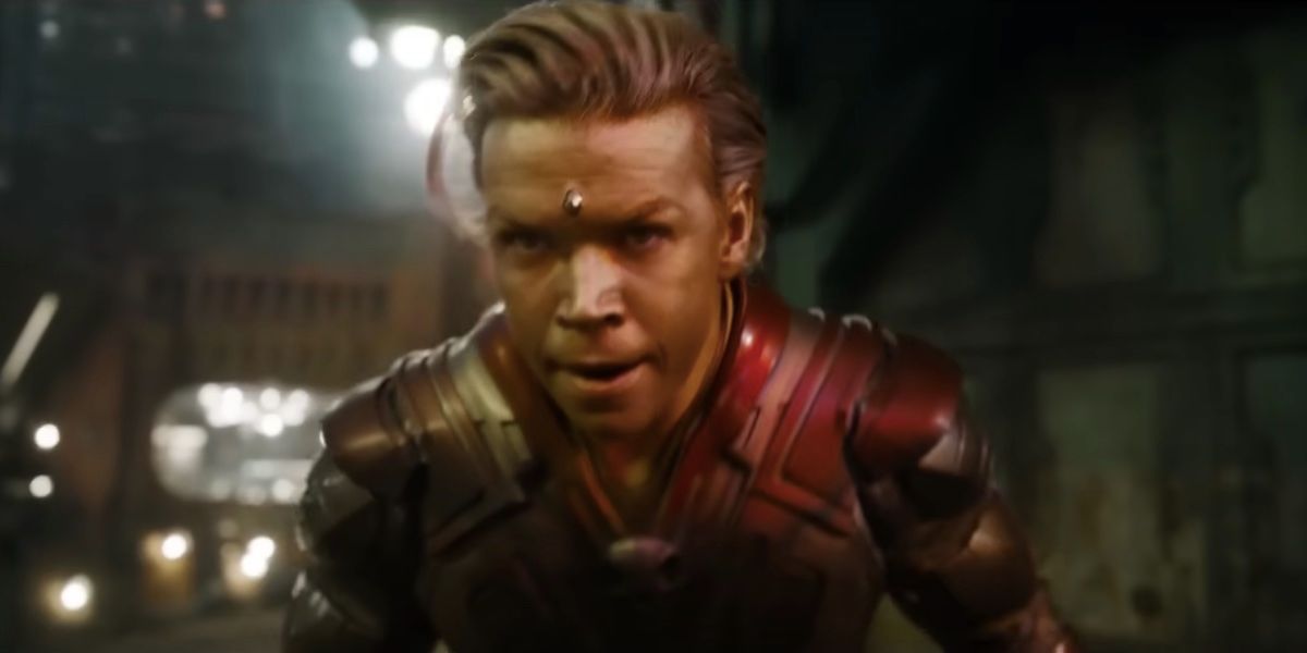 Will Poluter as Adam Warlock in Guardians of the Galaxy Vol. 3