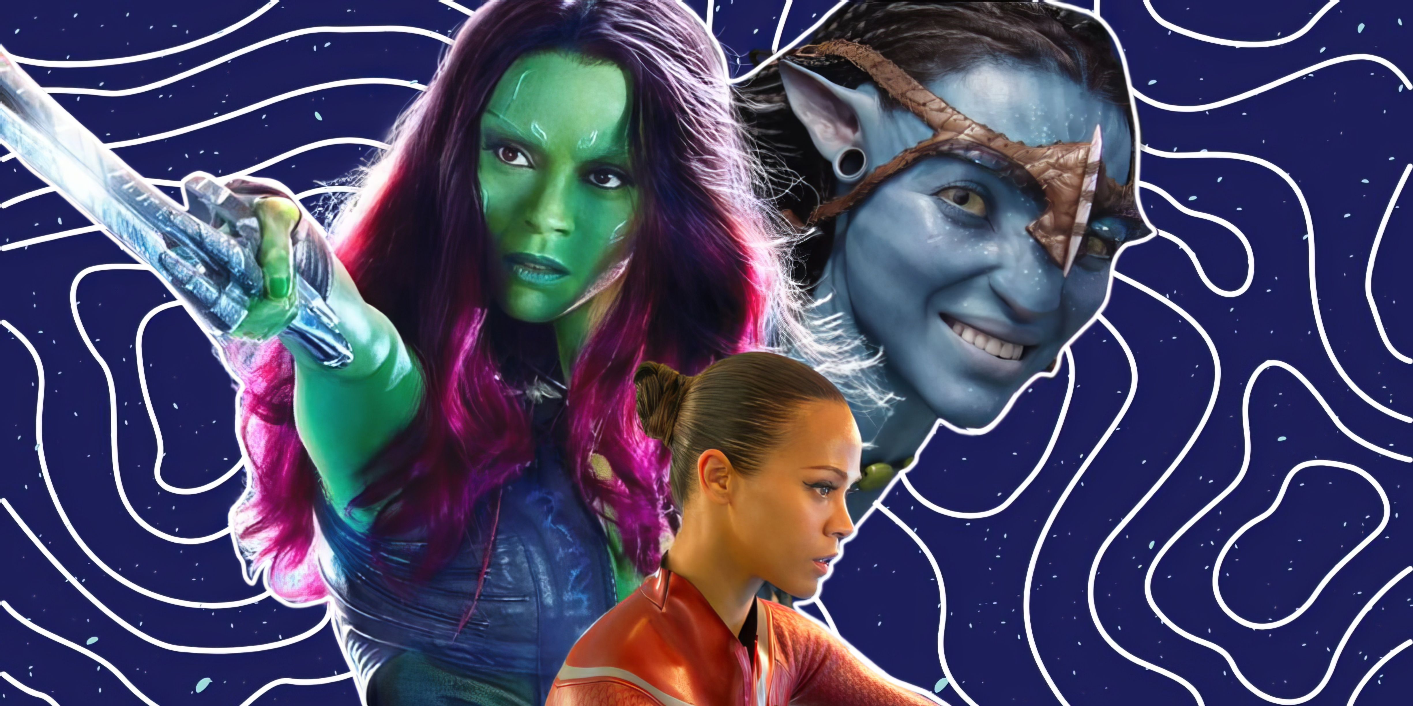 Guardians of the Galaxy Star Zoe Saldana Says Shes Done Playing Gamora   wgrzcom