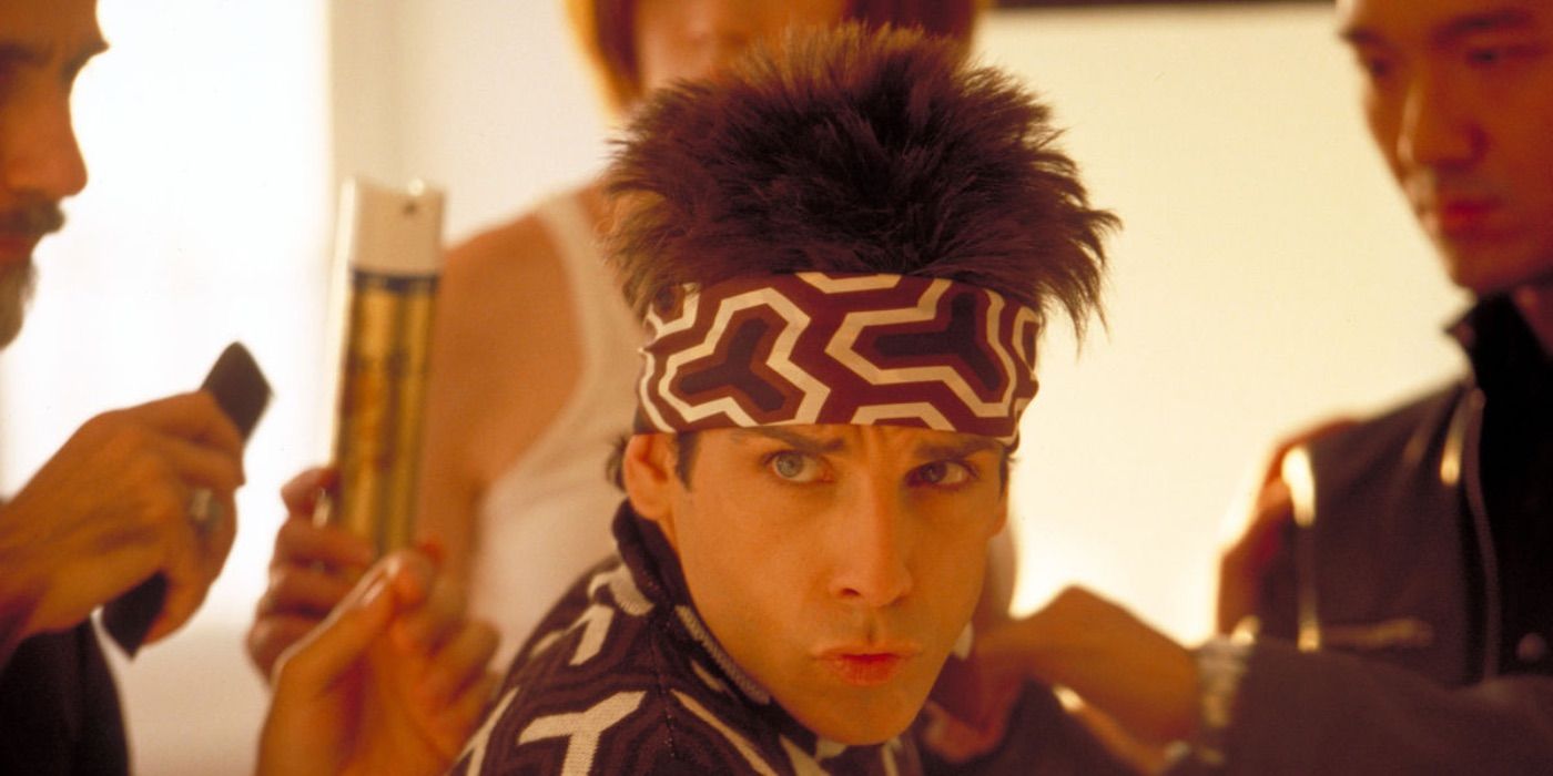 Ben Stiller and his famous pout in Zoolander (2001)