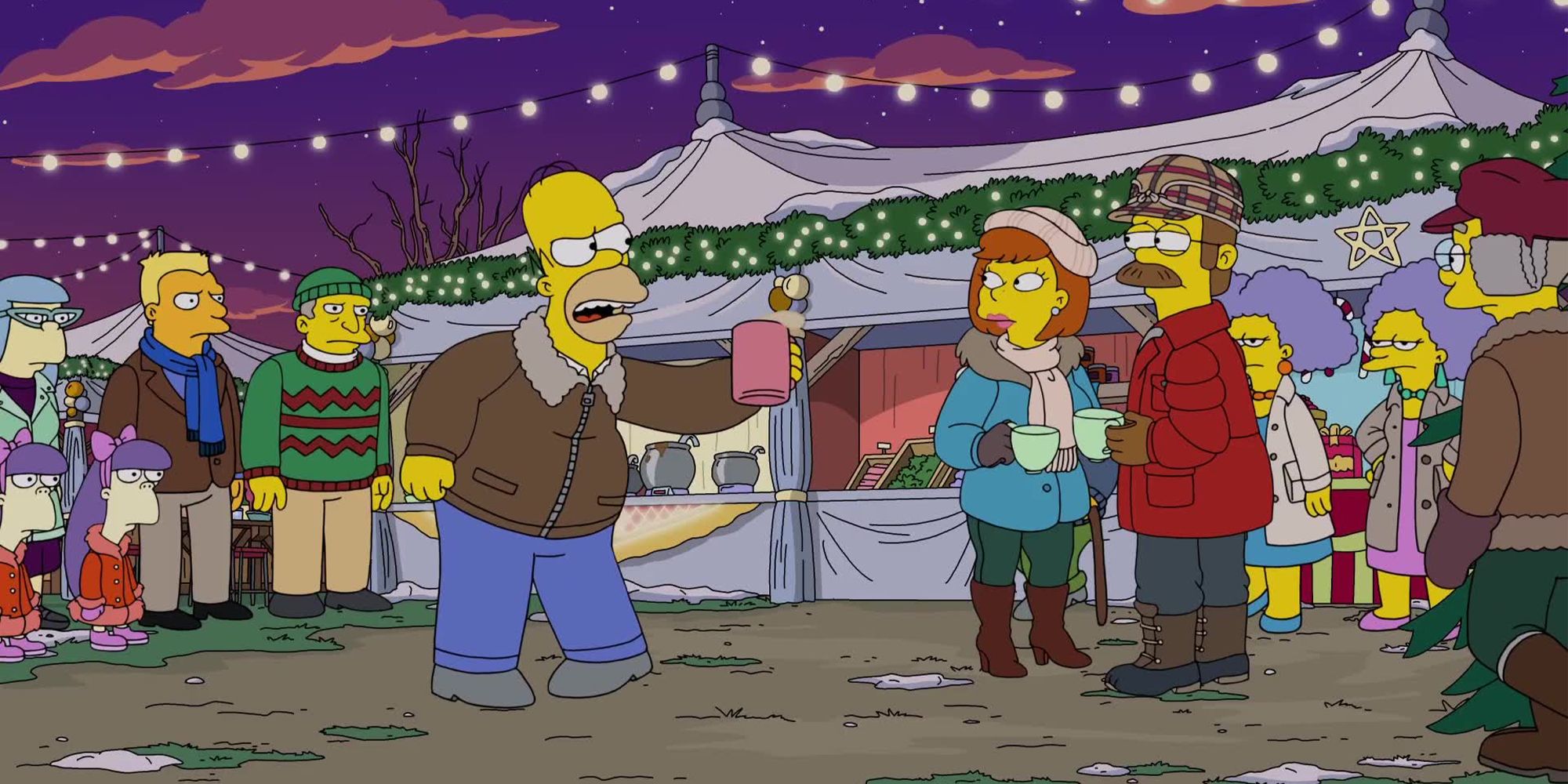 Uma foto do episódio dos Simpsons A Flanders especial
