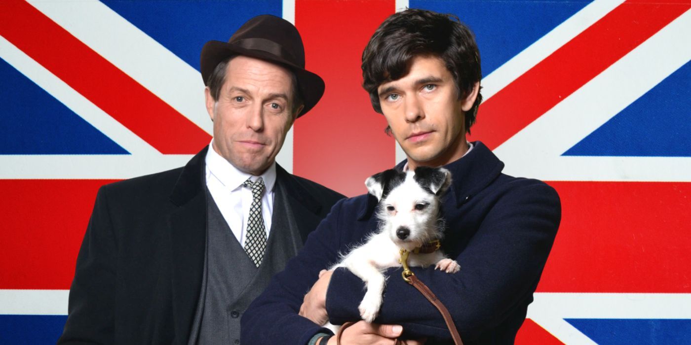 Hugh Grant and Ben Whishaw in A Very English Scandal