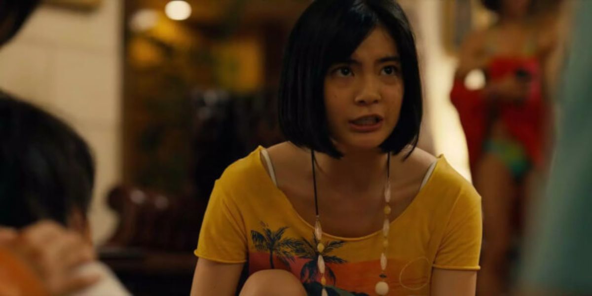 Kina Yazaki como Momoka na 1ª temporada de 'Alice in the Borderland.'