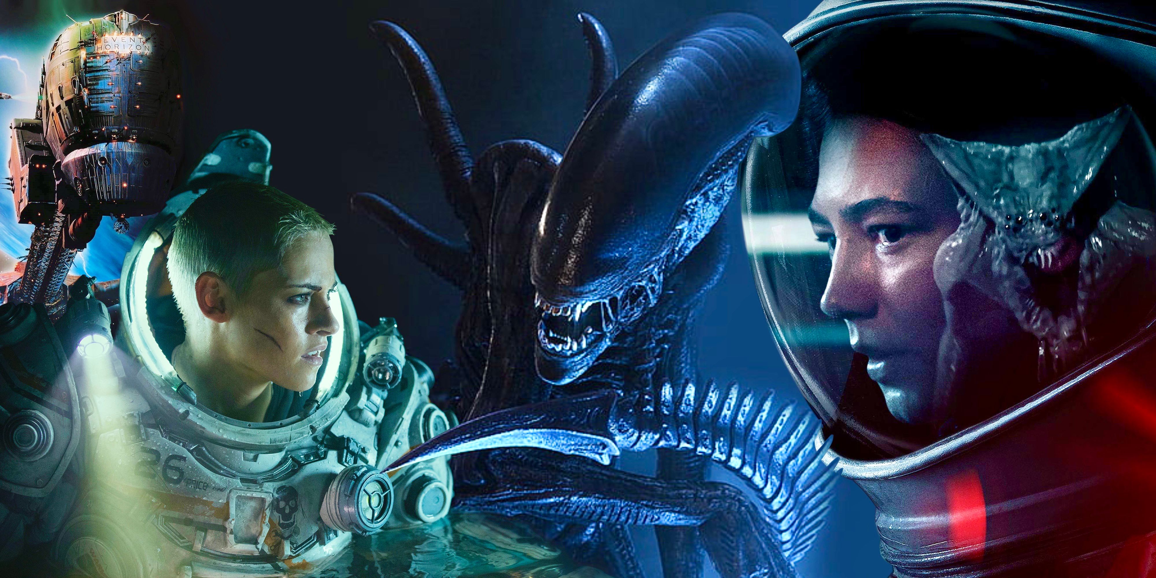 Marine Space Station Alien Parasite Movie