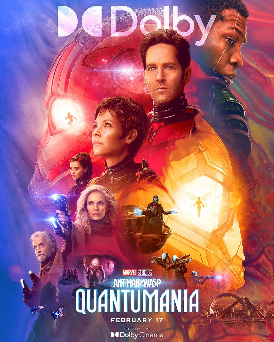 AntMan & The Wasp Quantumania's Dolby Poster A Colorful Adventure