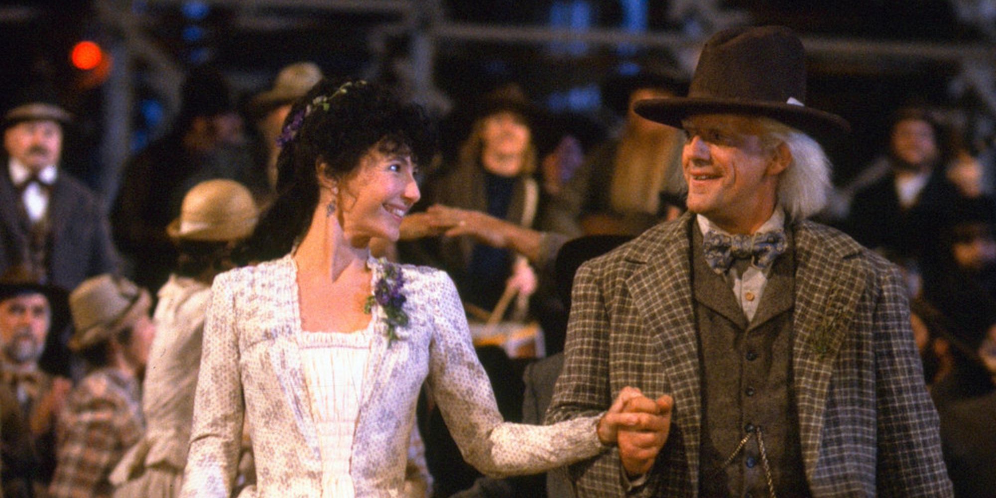 Mary Steenburgen and Christopher Lloyd Back to the Future III
