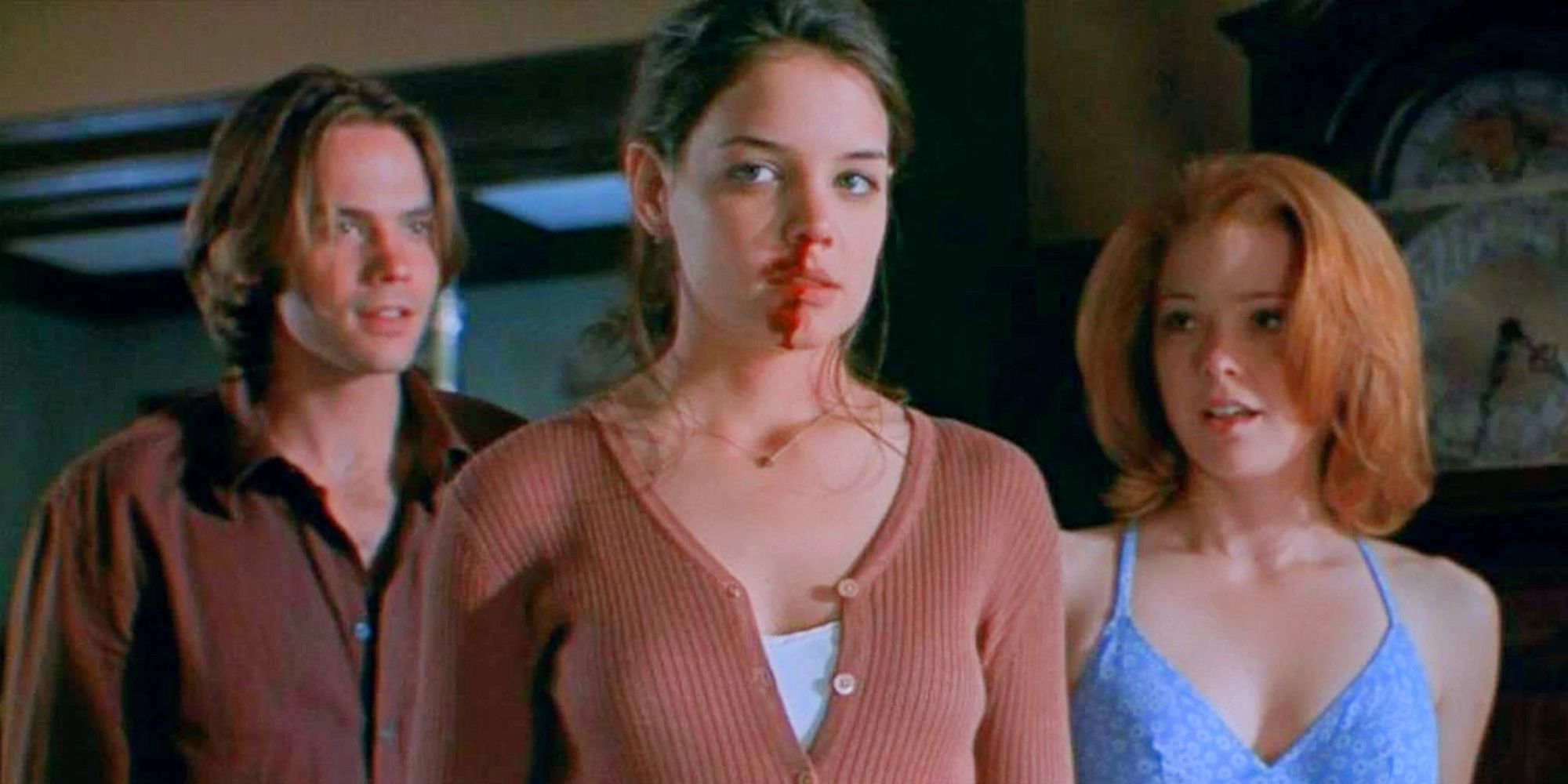 Barry Watson Katie Holmes Marisa Coughlan in Teaching Mrs Tingle