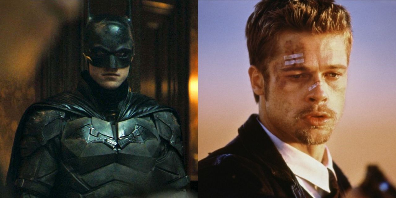 Collage of Batman (2022) & Seven (1995)