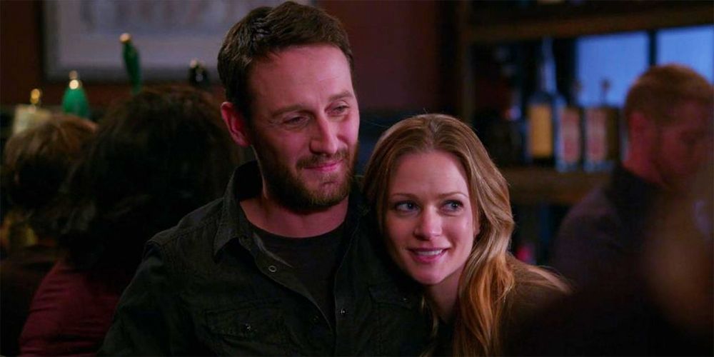 AJ Cook as JJ Jareau with Josh Stewart as Will in Criminal Minds