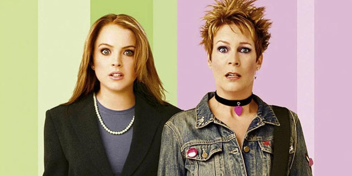 Lindsey Lohan and Jamie Lee Curtis in Freaky Friday