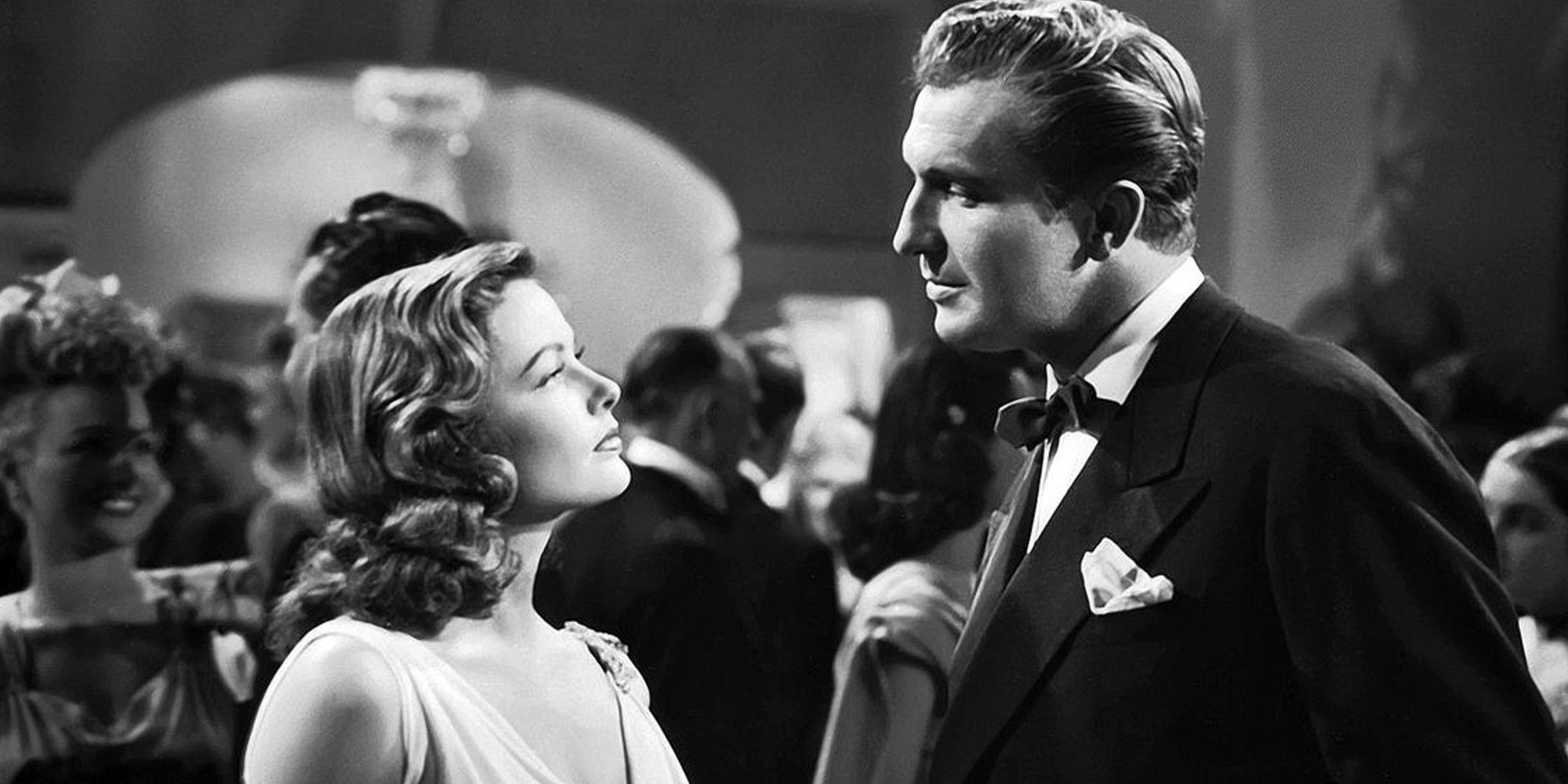 Dana Andrews and Gene Tierney in 'Laura' (1944)