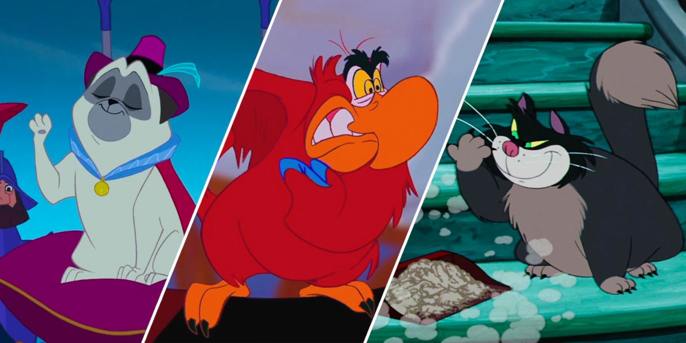 Disney villain pets from Pocahontas, Aladdin and Cinderella