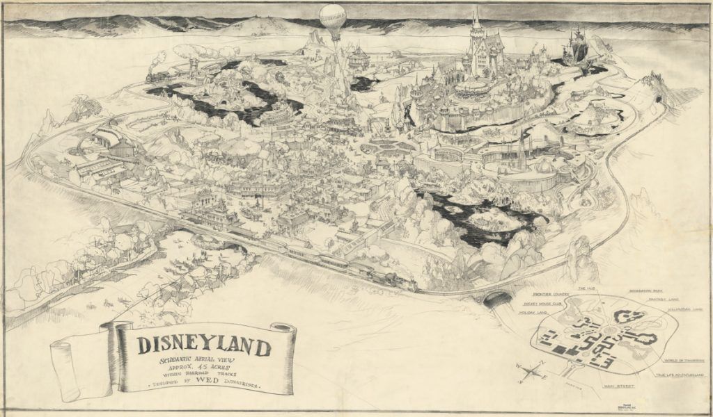 Carte de Disney100-artifacts-disneyland